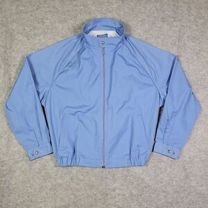 Pendleton Country Traditionals Sky Blue Full Zip Windbreaker Jacket Size Medium